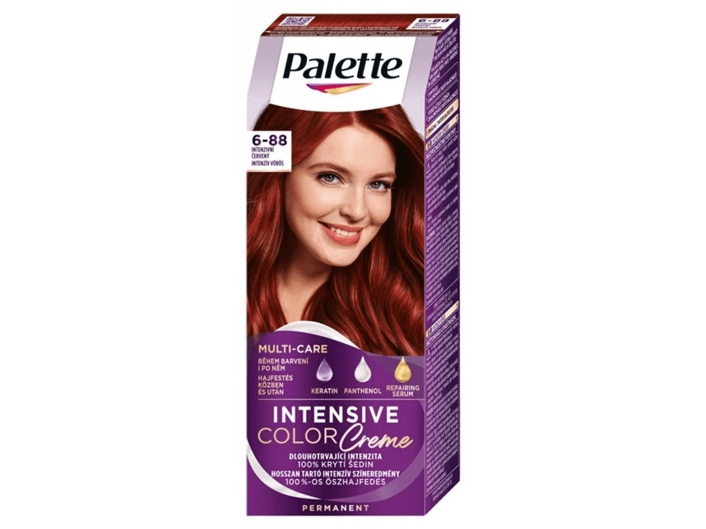 Levně Palette Intensive Color Creme intenzivní červená 6-88