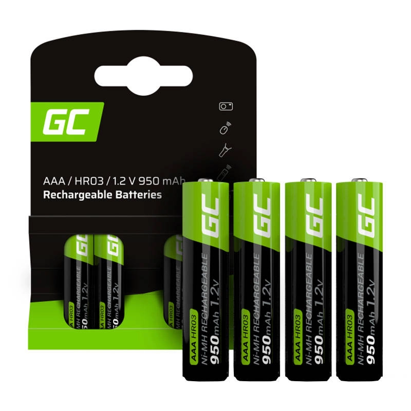 Levně Green Cell AAA 950mAh 4ks GR03