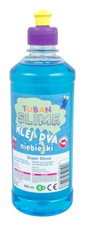 Levně Modré PVA lepidlo na papír 500 ml