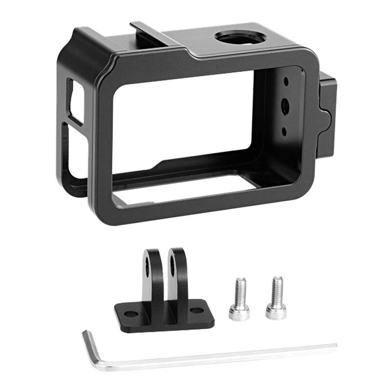 Levně Kovové pouzdro s úchytem PULUZ pro DJI Osmo Action 3/4