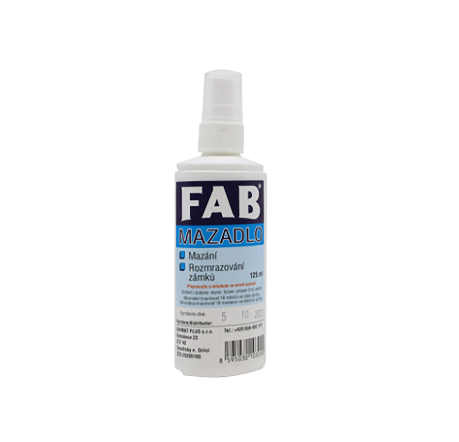 Levně FAB Mazadlo na zámky 115 ml