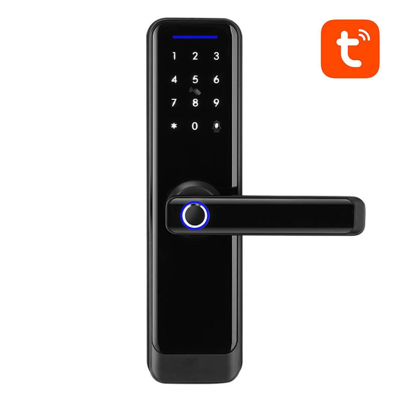 Levně Chytrý digitální zámek Avatto ZigBee černý