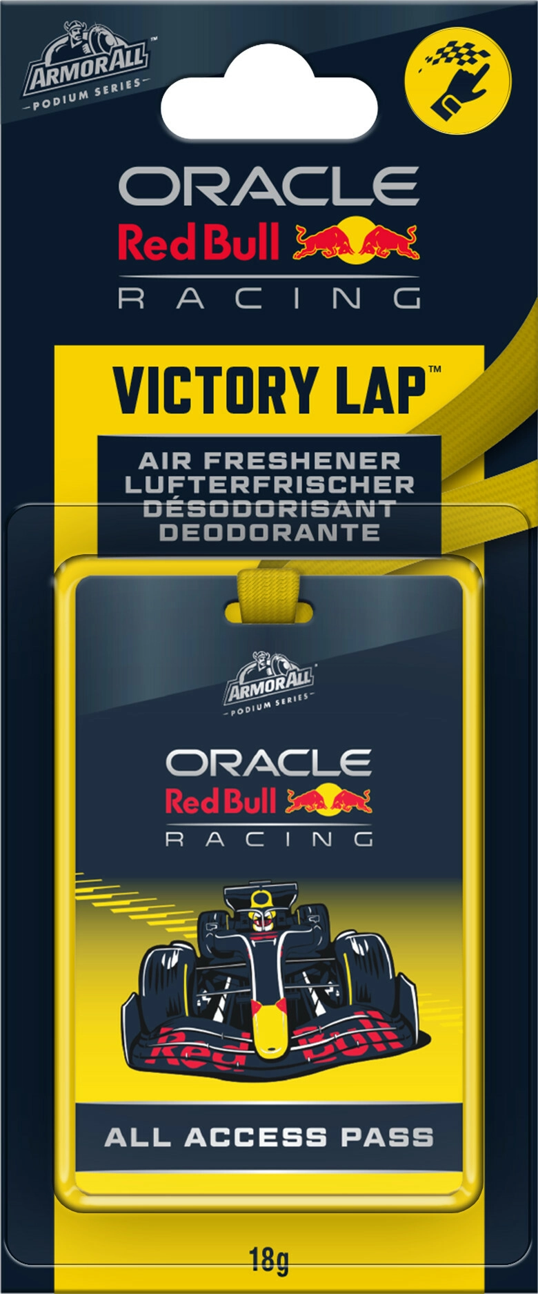 Levně ArmorAll ORACLE RedBull F1 - Žlutá formule