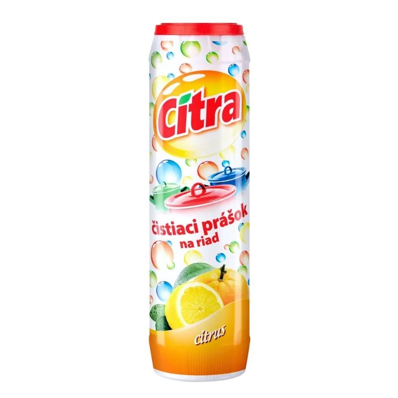 Levně Citra čisticí prášek na nádobí Citrus 400 g
