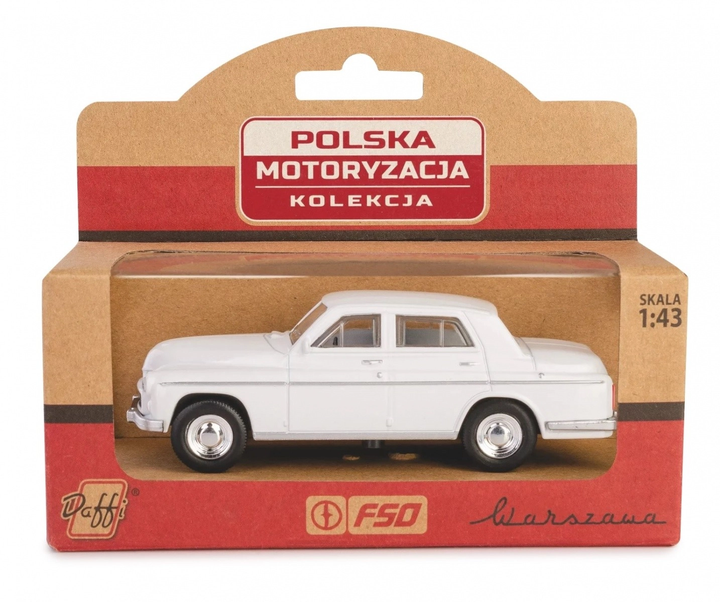 Levně Sběratelský model FSO Warszawa 223 – bílá