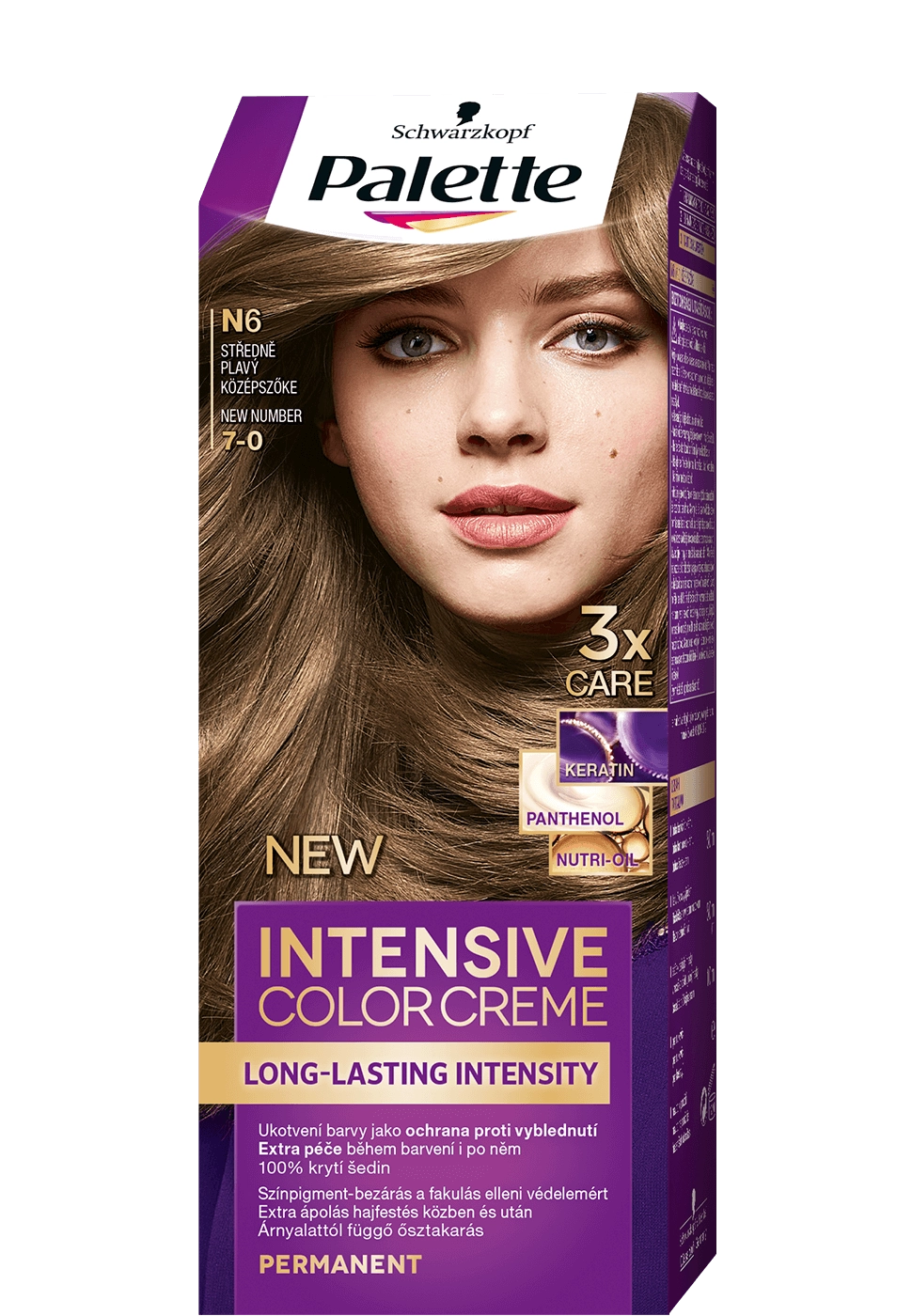 Pallete Intensive Color Creme středně plavá N6