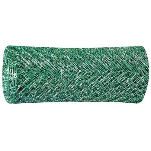 Levně M.A.T. GROUP Pletivo poplastované 1,5 x 25 m s napínacím drátem (oko 50mm) zelené 407291