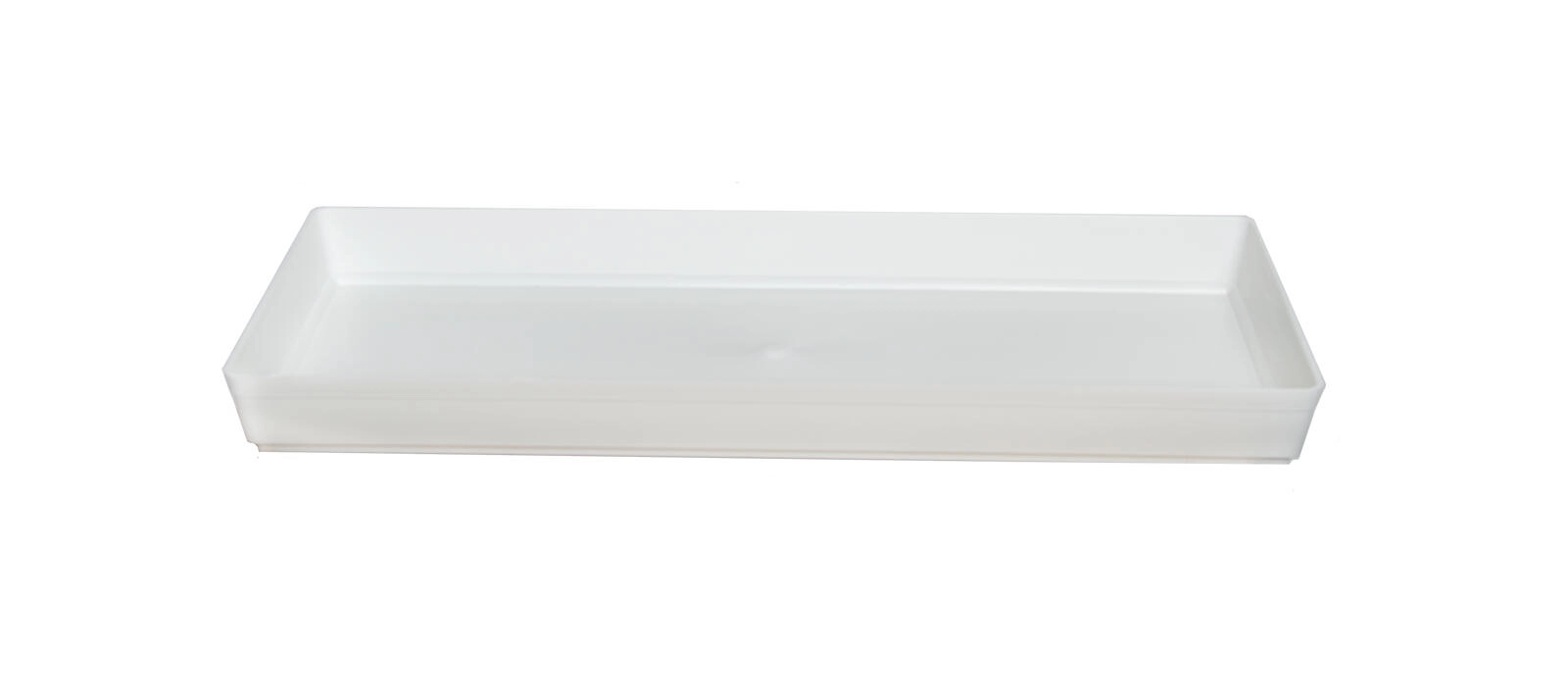 Levně DK PLAST Miska pod truhlík KLASIK 40cm bílá