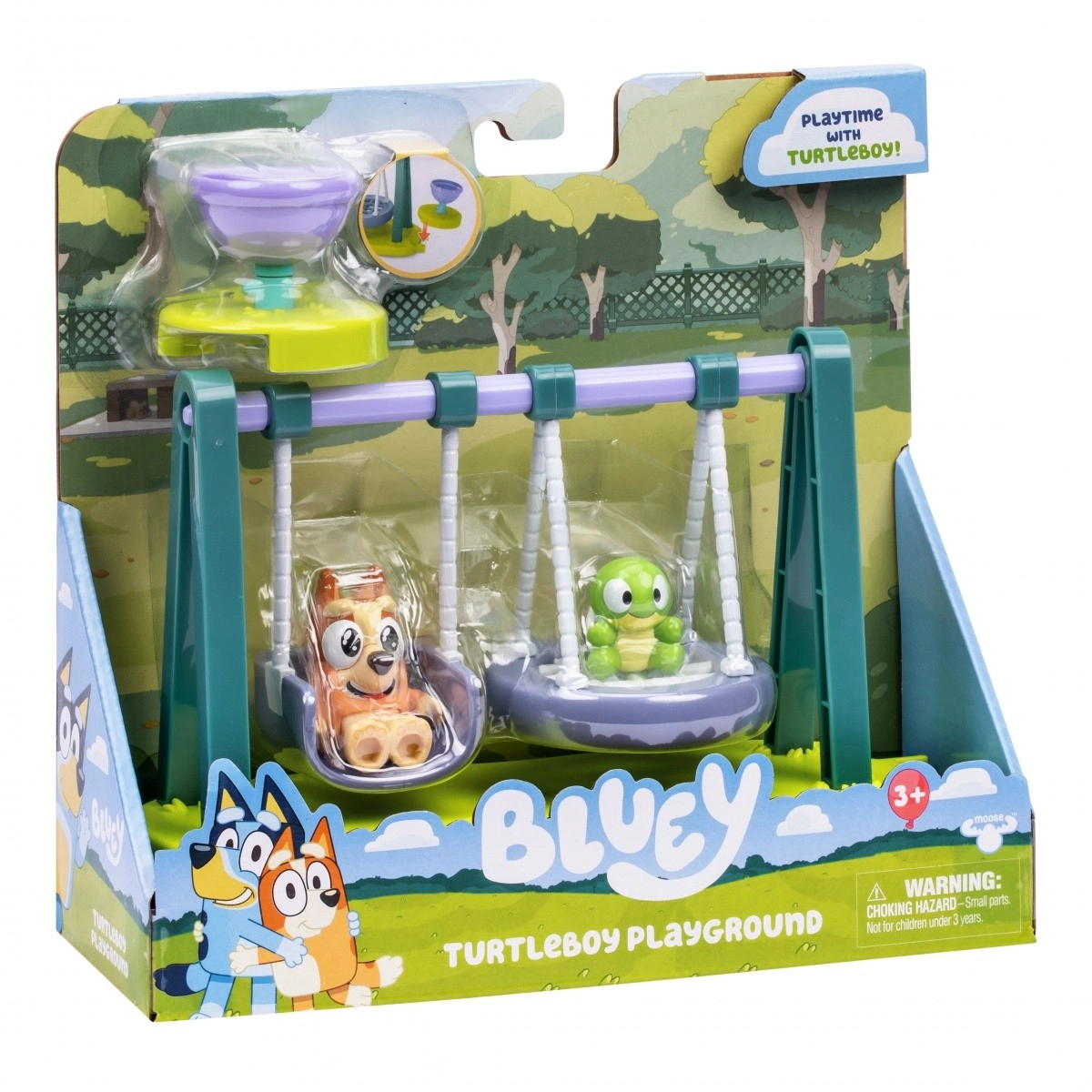 Moose Toys Bluey Turtleboy Sada hřiště