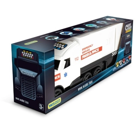 Levně Wader Magic Truck Action Ambulance