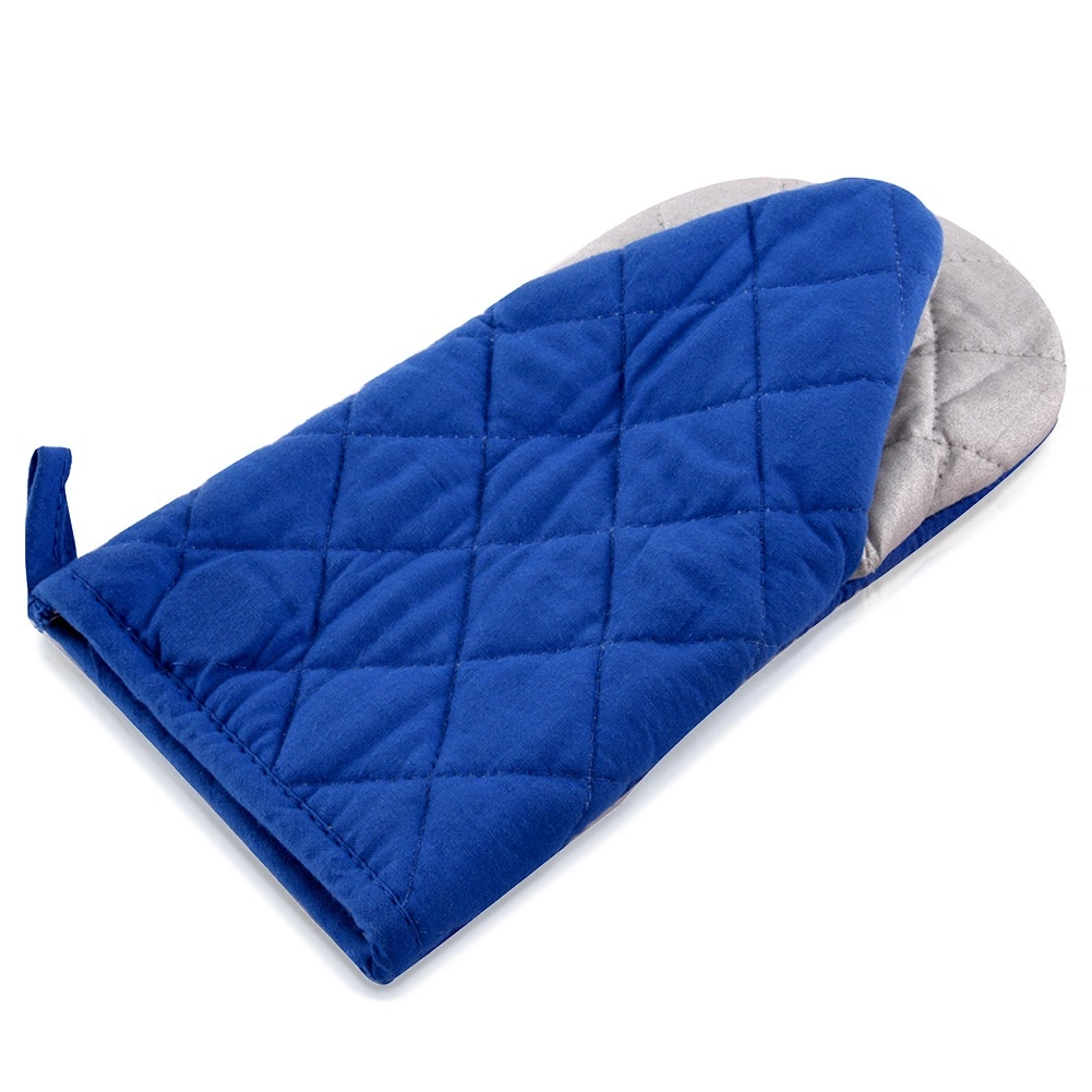 Levně Teflonová kuchyňská rukavice modrá 25,5 cm