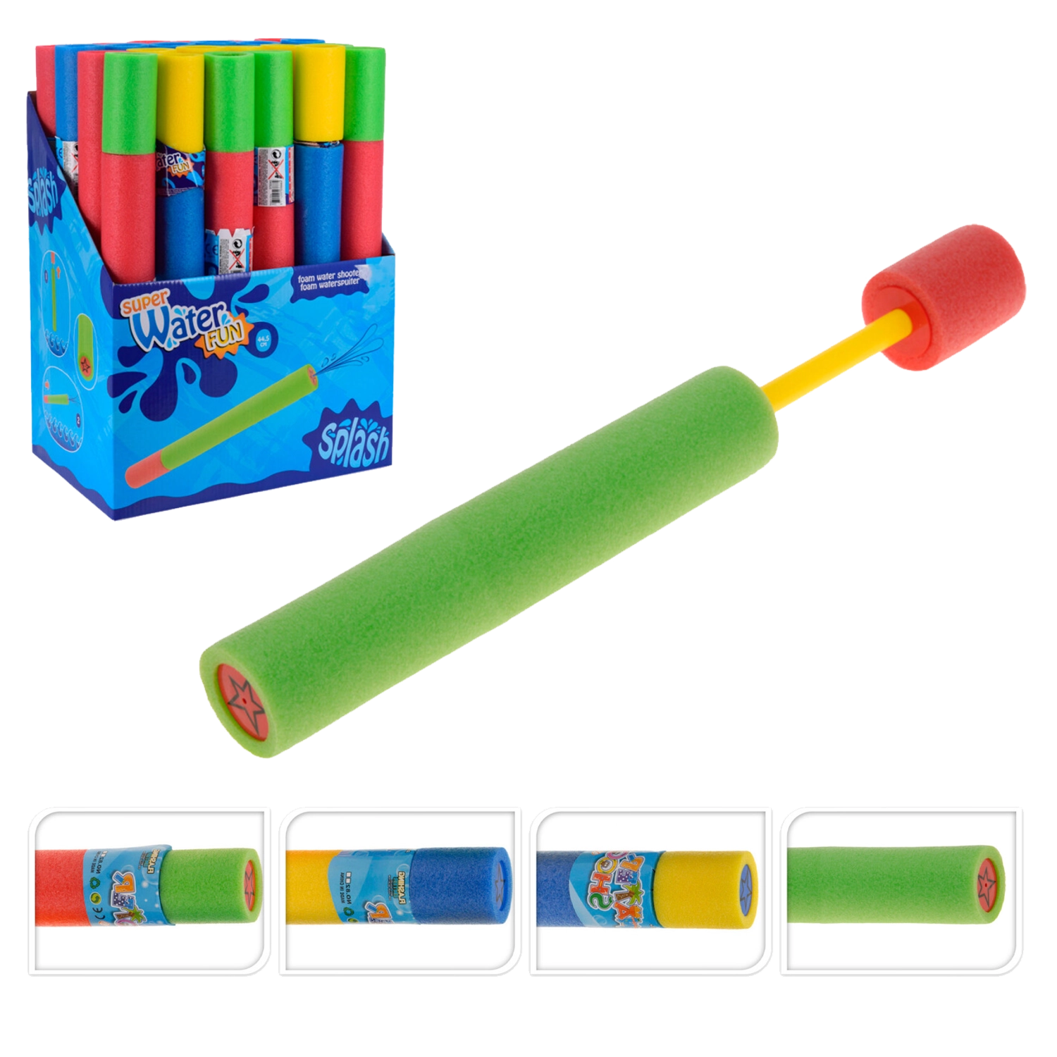 Levně Kinekus Pistole vodní dětská 44cm, pěnová KIN64303779