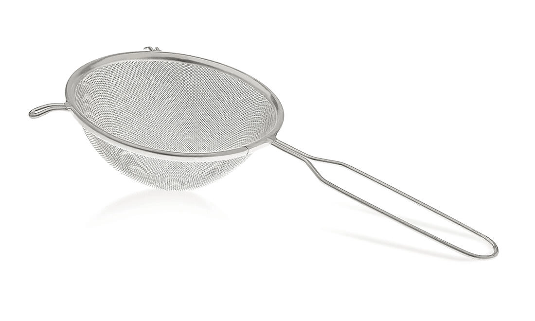 Levně Cedník z nerezové oceli, průměr 18 cm