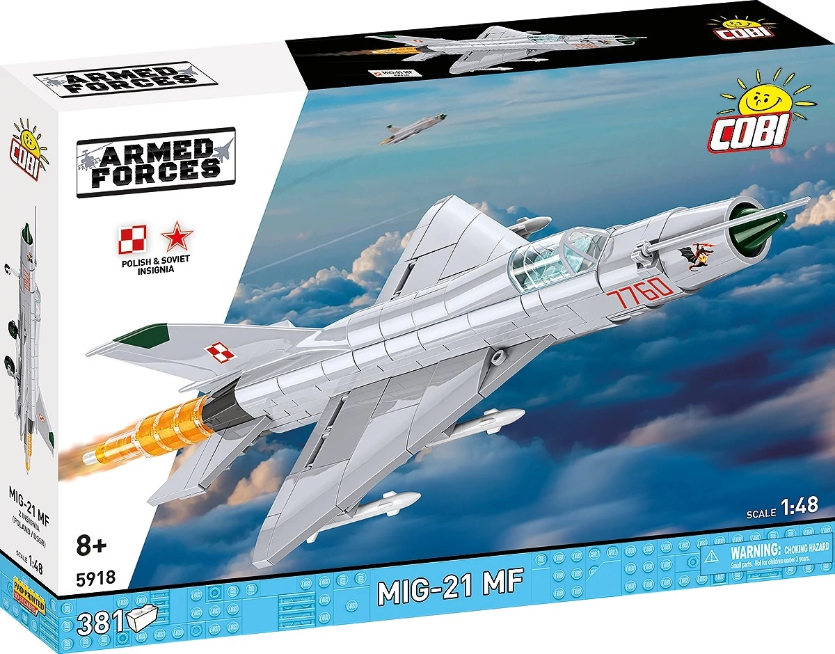 Levně Cobi 5918 MIG-21 MF (Polsko / SSSR), 1:48