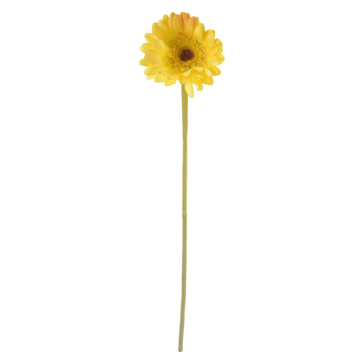 Levně Umělá gerbera žlutá 61 cm