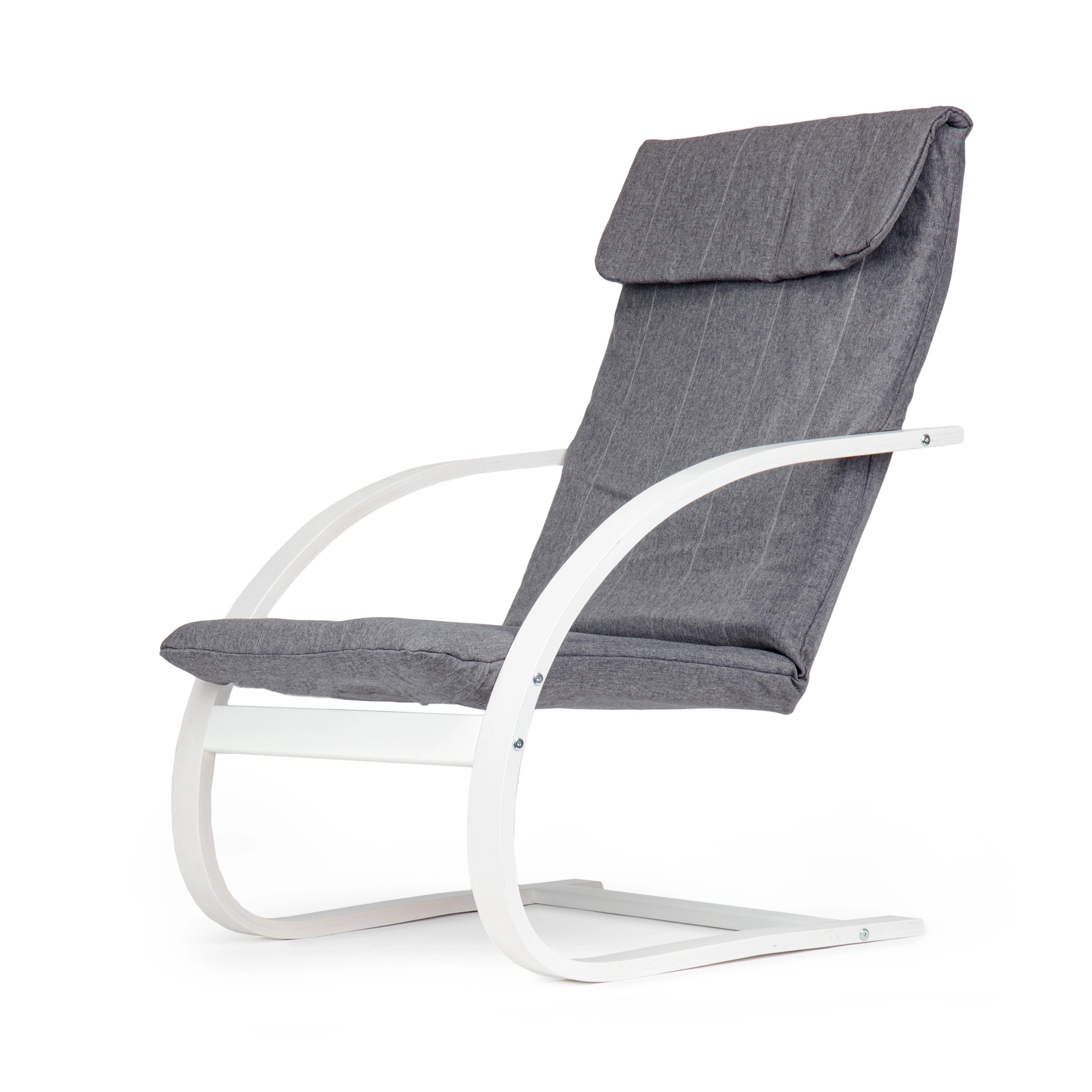 Levně Finská houpací lounge židle ModernHome do obývacího pokoje