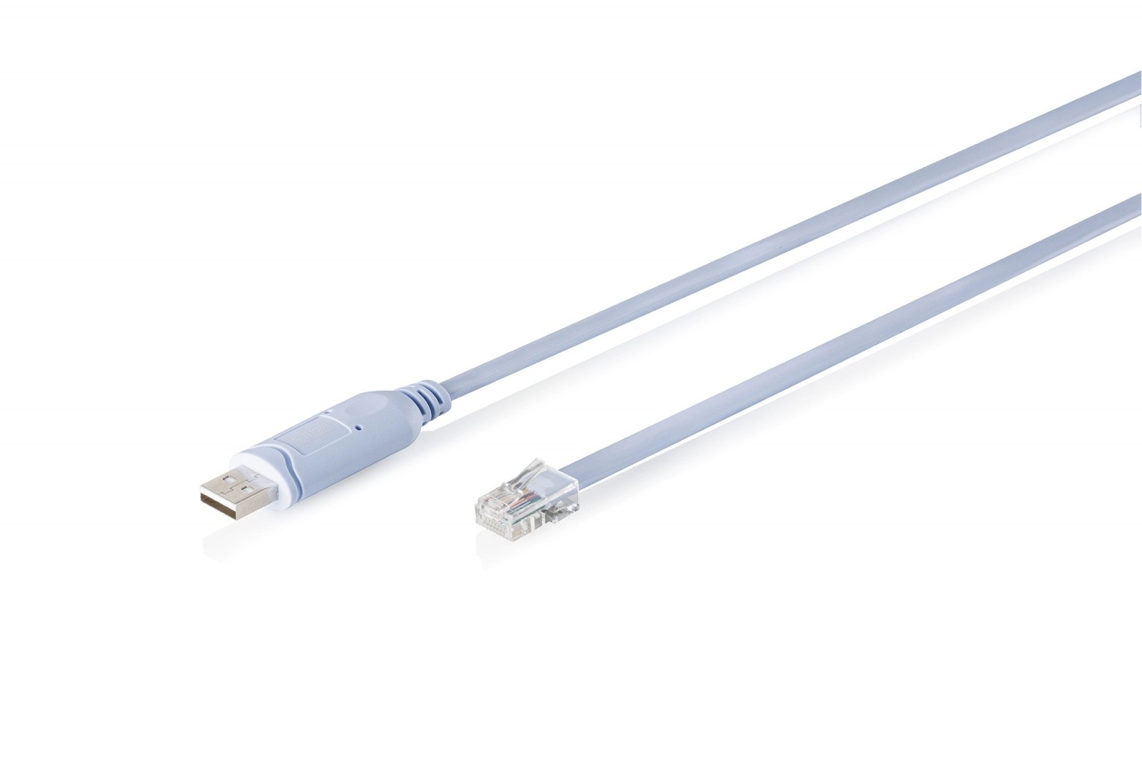 Levně Digitus DA-70173 USB 2.0 na RJ45 konzolový 1,8m bílý