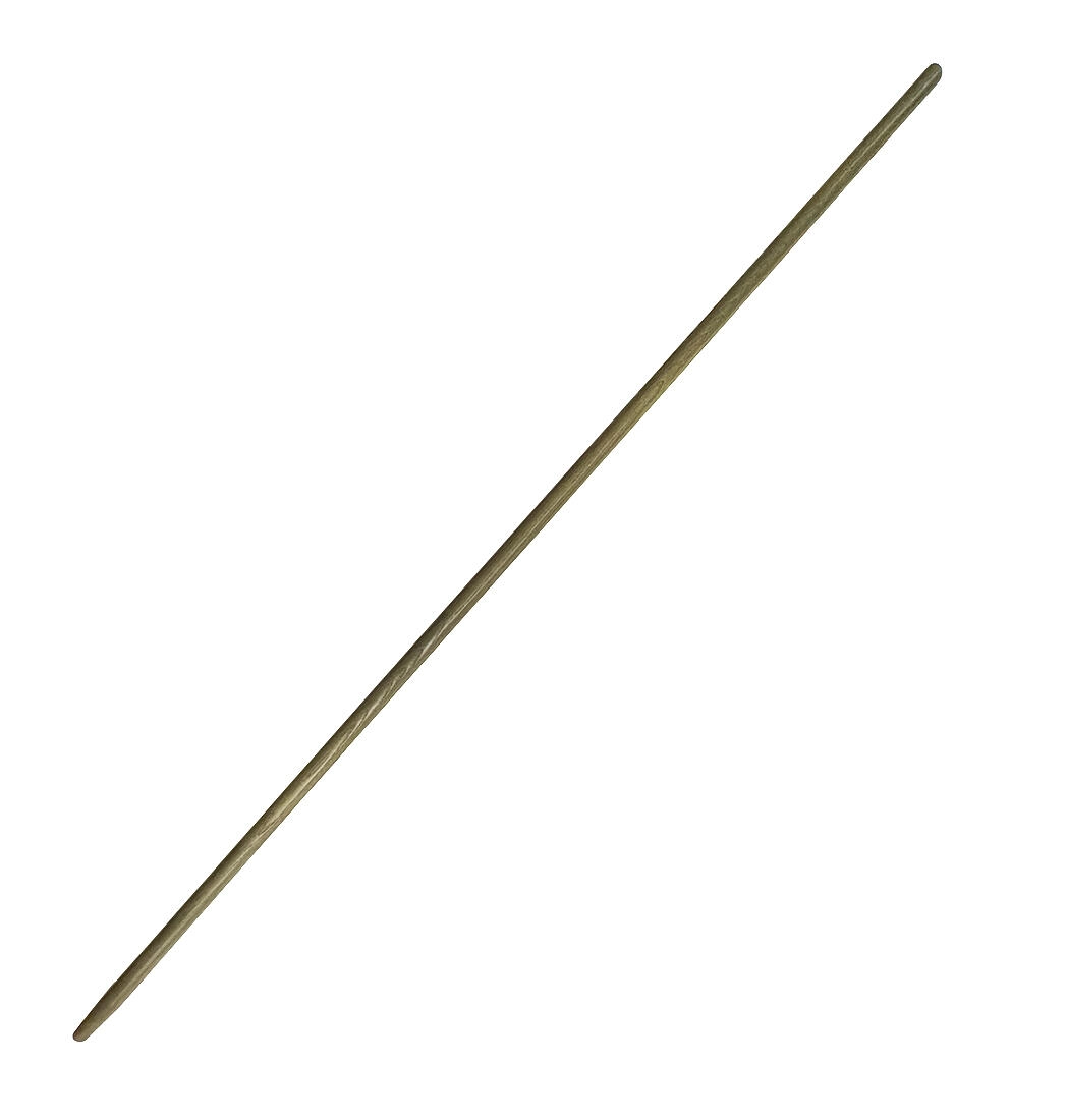 Levně ŠE dřevěná násada na hrábě 160 cm, lakovaná, šedá, kónická