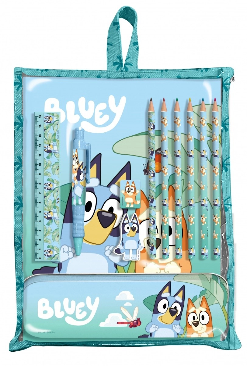 Levně Euroswan Euroswan Kreslící sada v pouzdře - Bluey