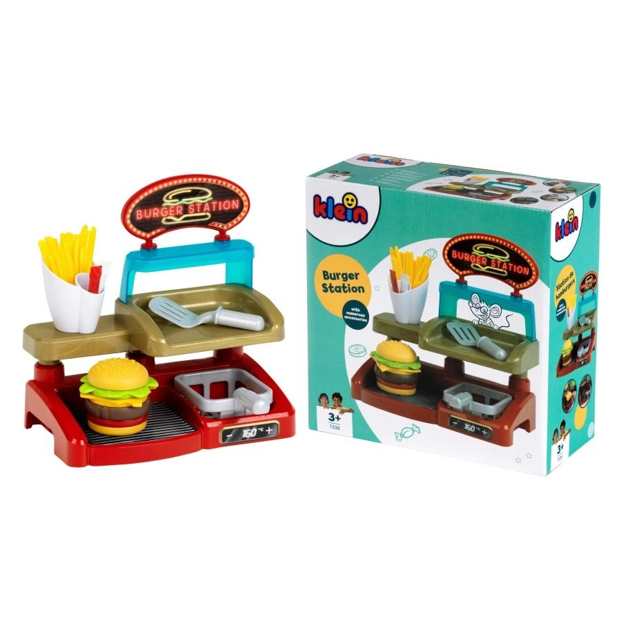 Levně Burger shop – kreativní sada na hraní s burgerem a hranolky
