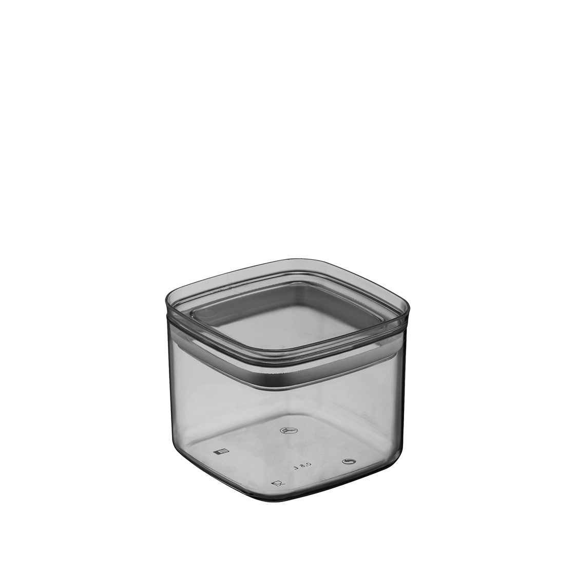 Levně Plastová dóza s víkem 700 ml