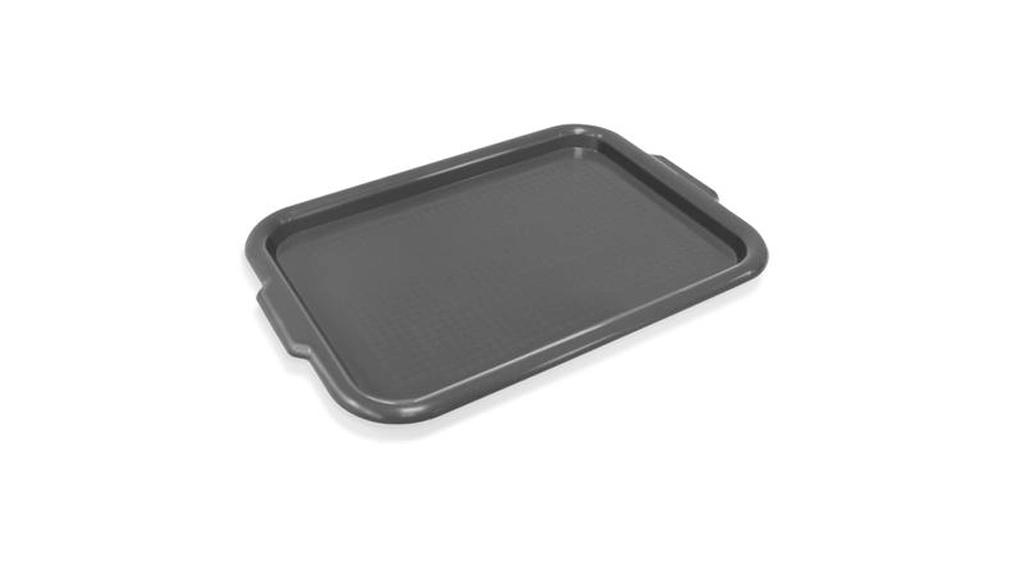 Levně Plastový servírovací podnos TORO 48 × 34 cm antracit
