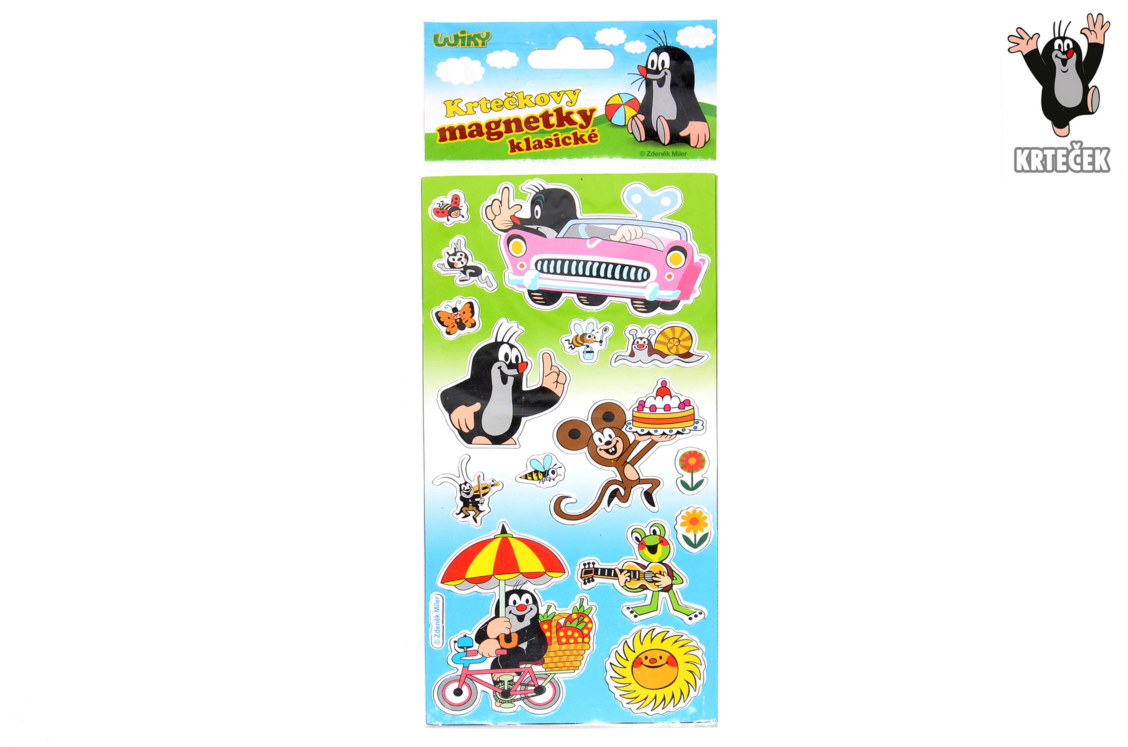 Levně Wiky magnety 2D set Krtek