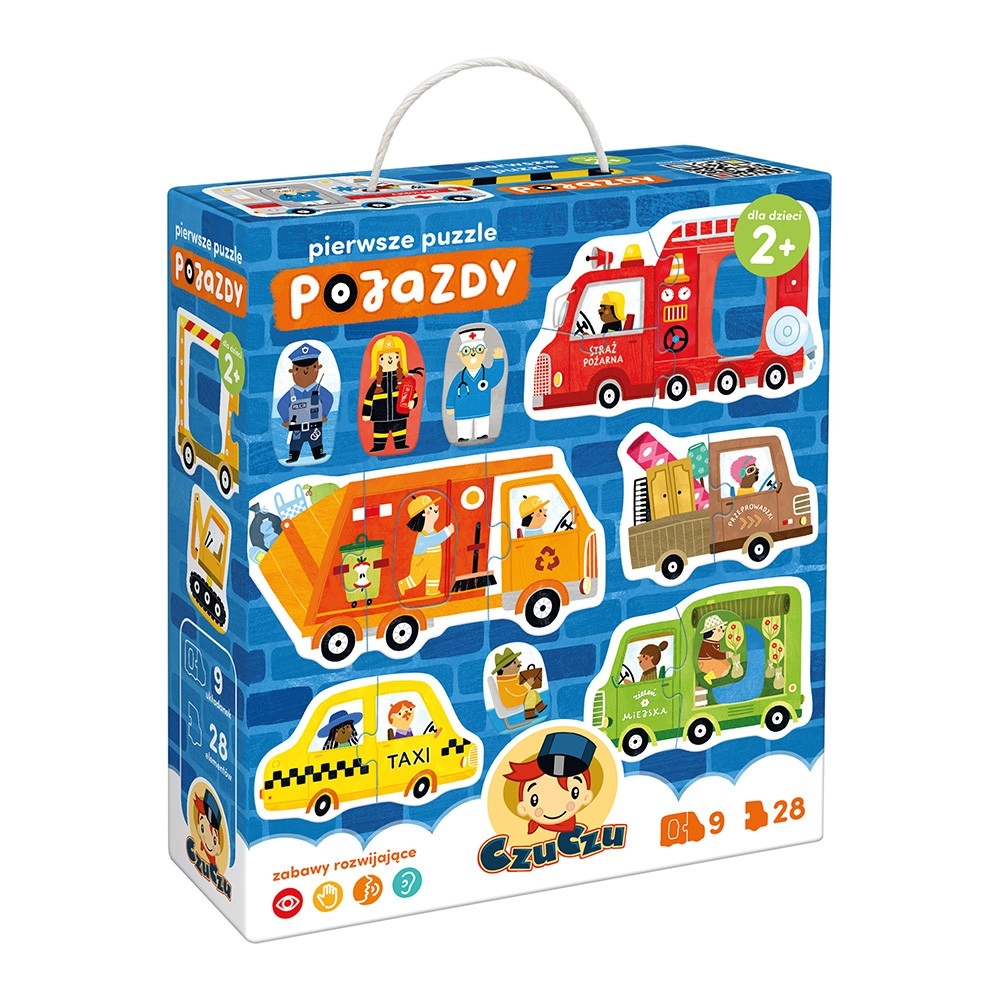 Levně První puzzle – vozidla