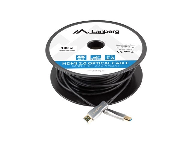 Levně Lanberg CA-HDMI-20FB-1000-BK