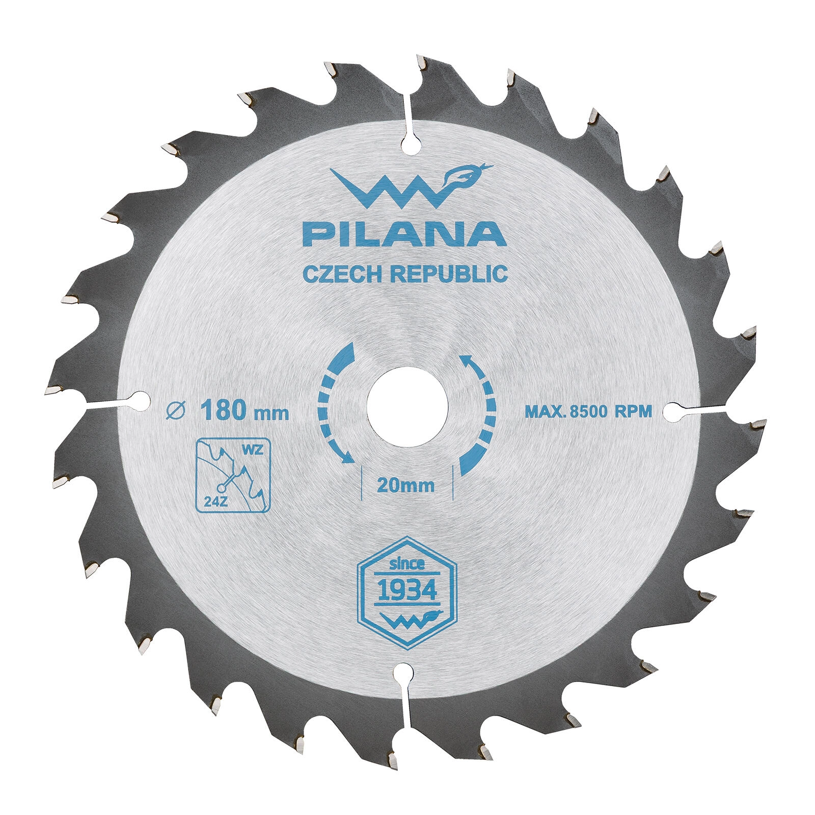 Levně Pilový kotouč PILANA SK 5255 WZ 180 mm, 24 zubů