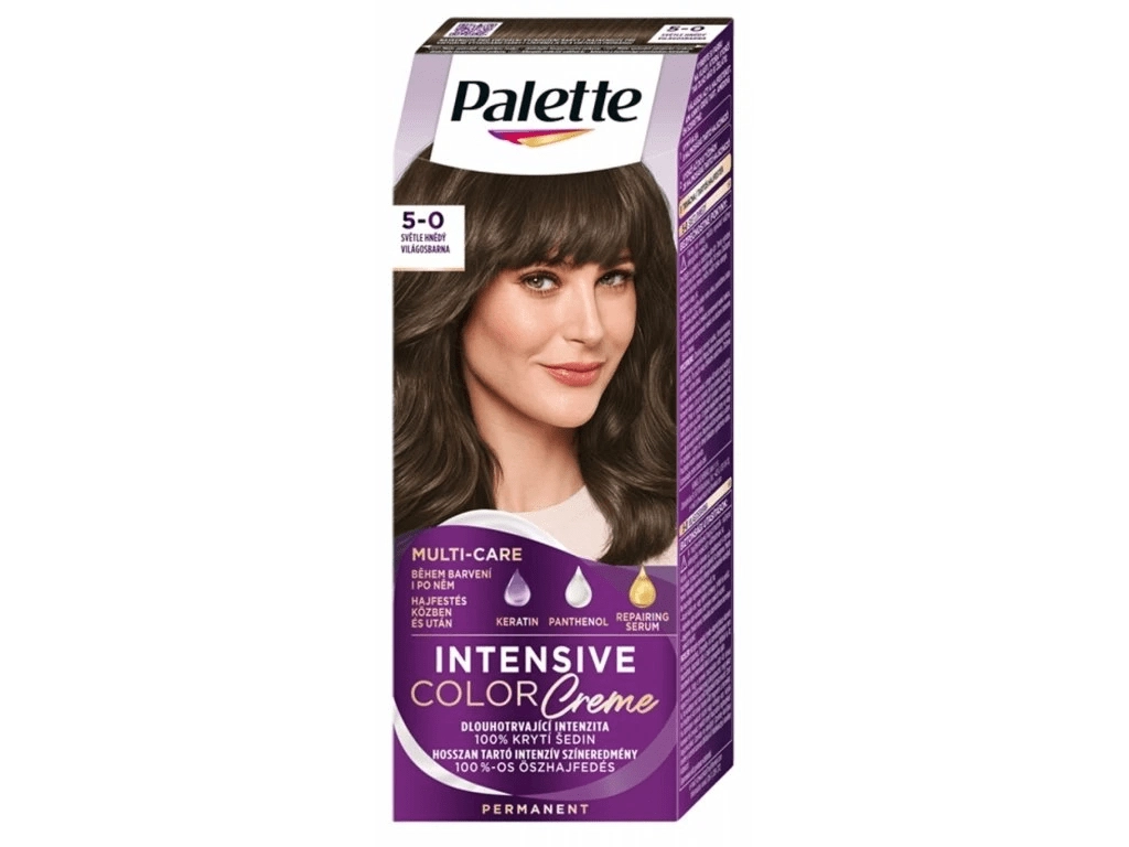 Pallete Intensive Color N4 světle hnědá 50 ml