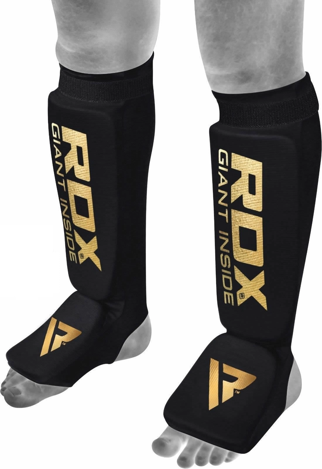 Levně RDX HOSIERY SHIN INSTEP Chrániče holení, černá