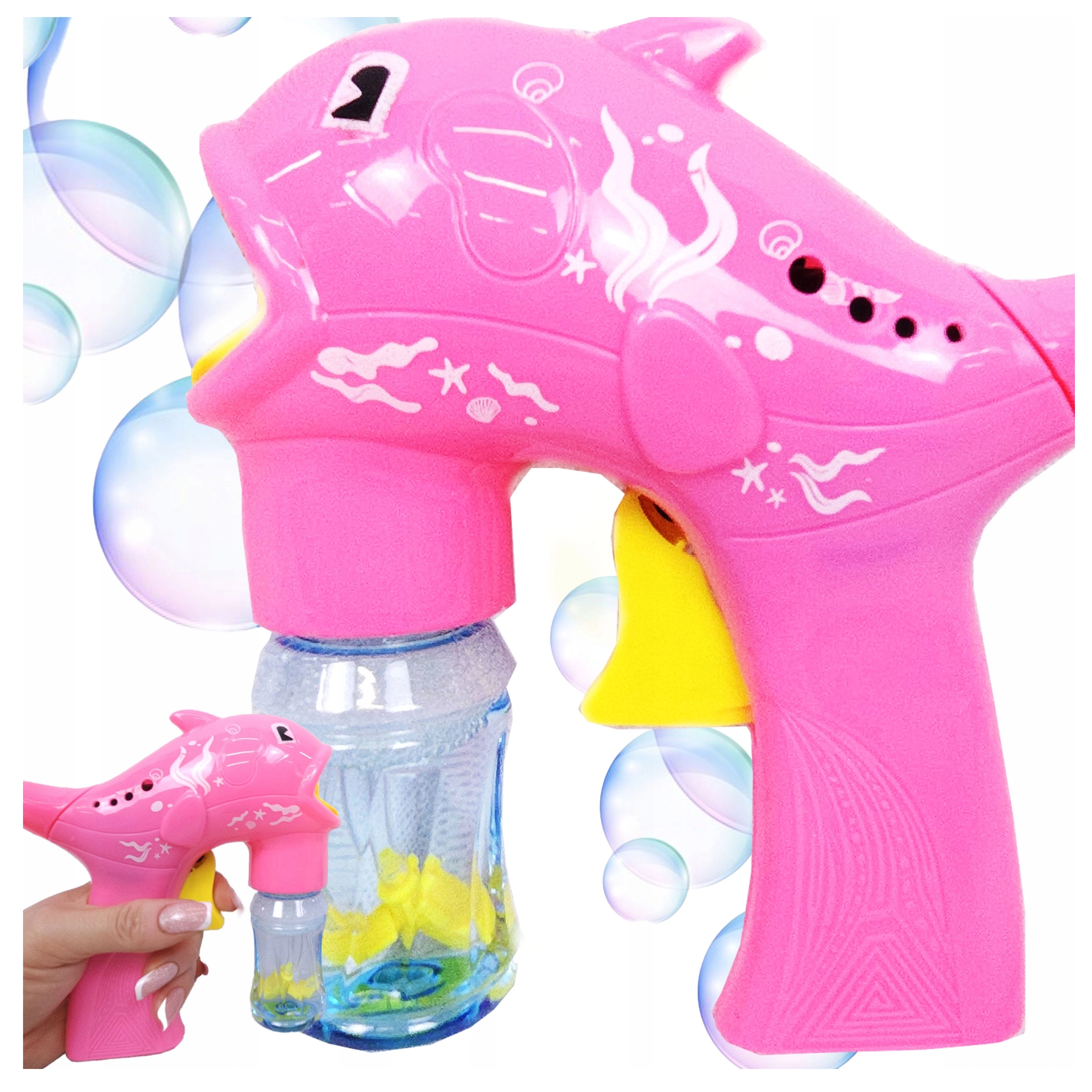 Levně Real Home Bublinový stroj Dolphin Liquid Generator