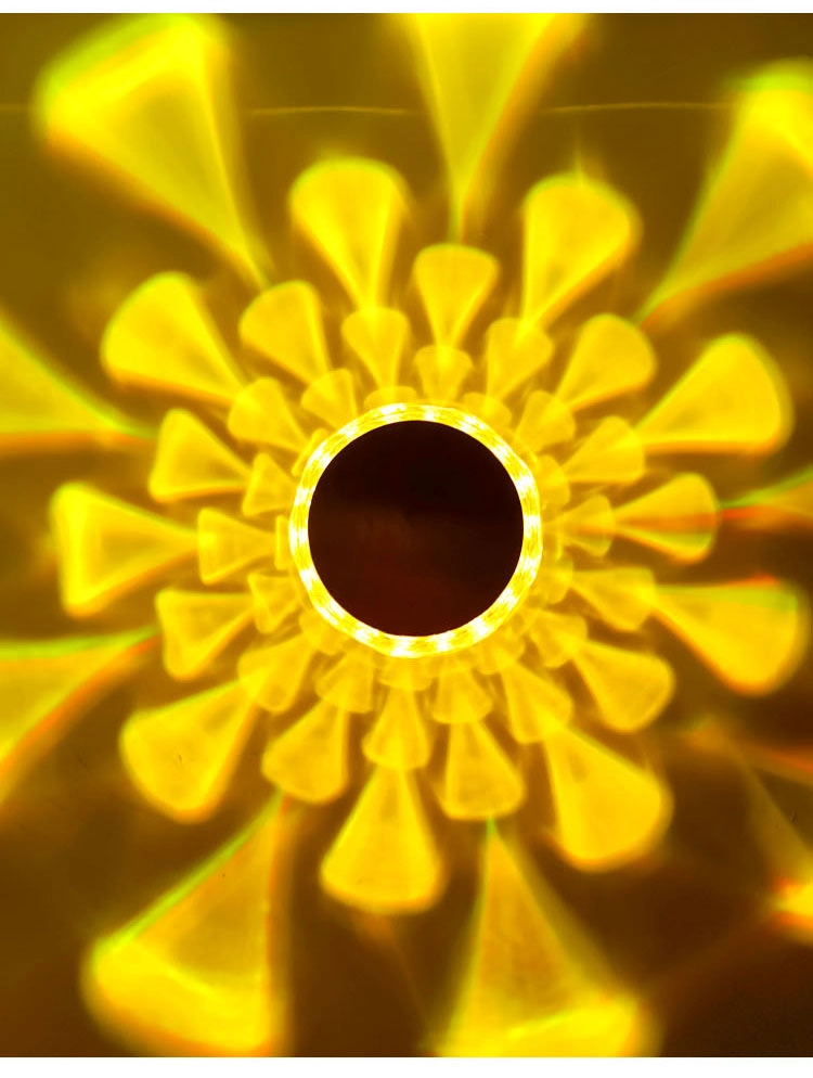 Levně Křišťálová LED stolní lampa s RGB podsvícením
