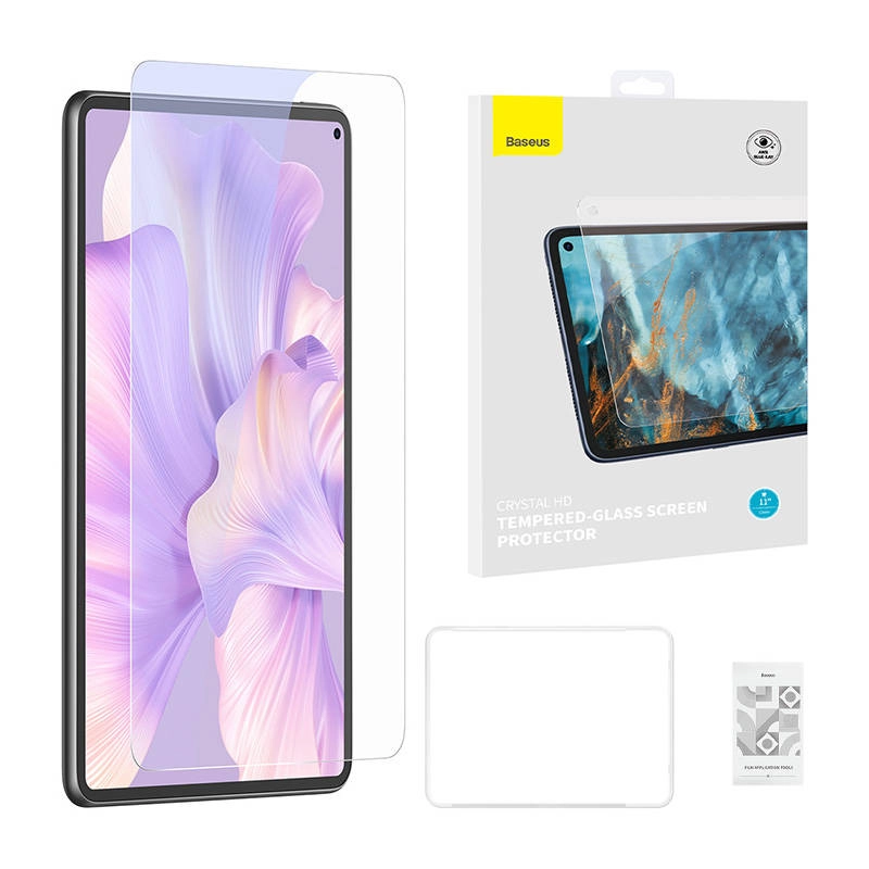 Levně Tvrzené sklo Baseus Crystal pro tablet HUAWEI MatePad / MatePad Pro – Pro