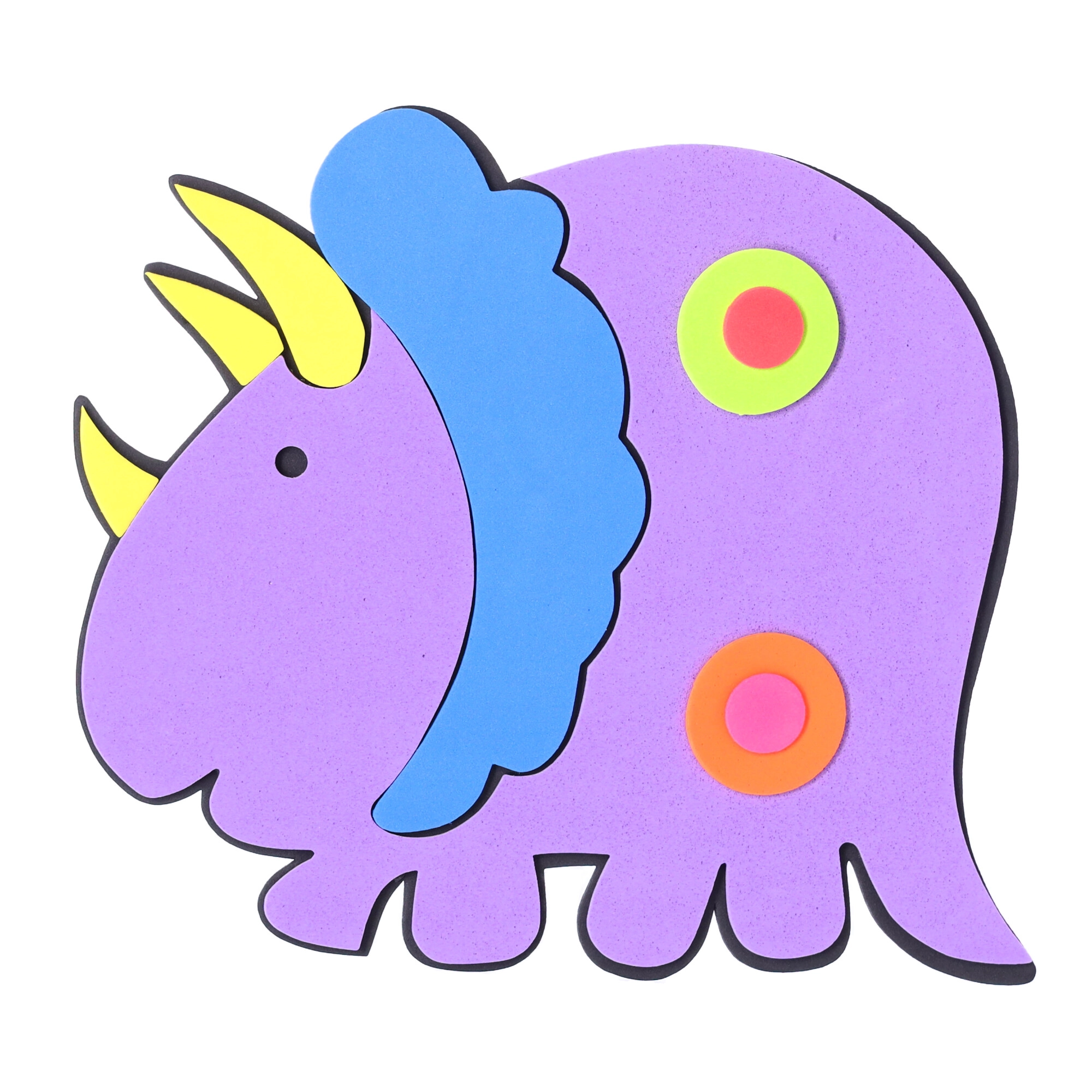 Levně 3D pěnová dekorace na zeď SRP-011 dinosauři 48 x 25 cm IMPOL TRADE