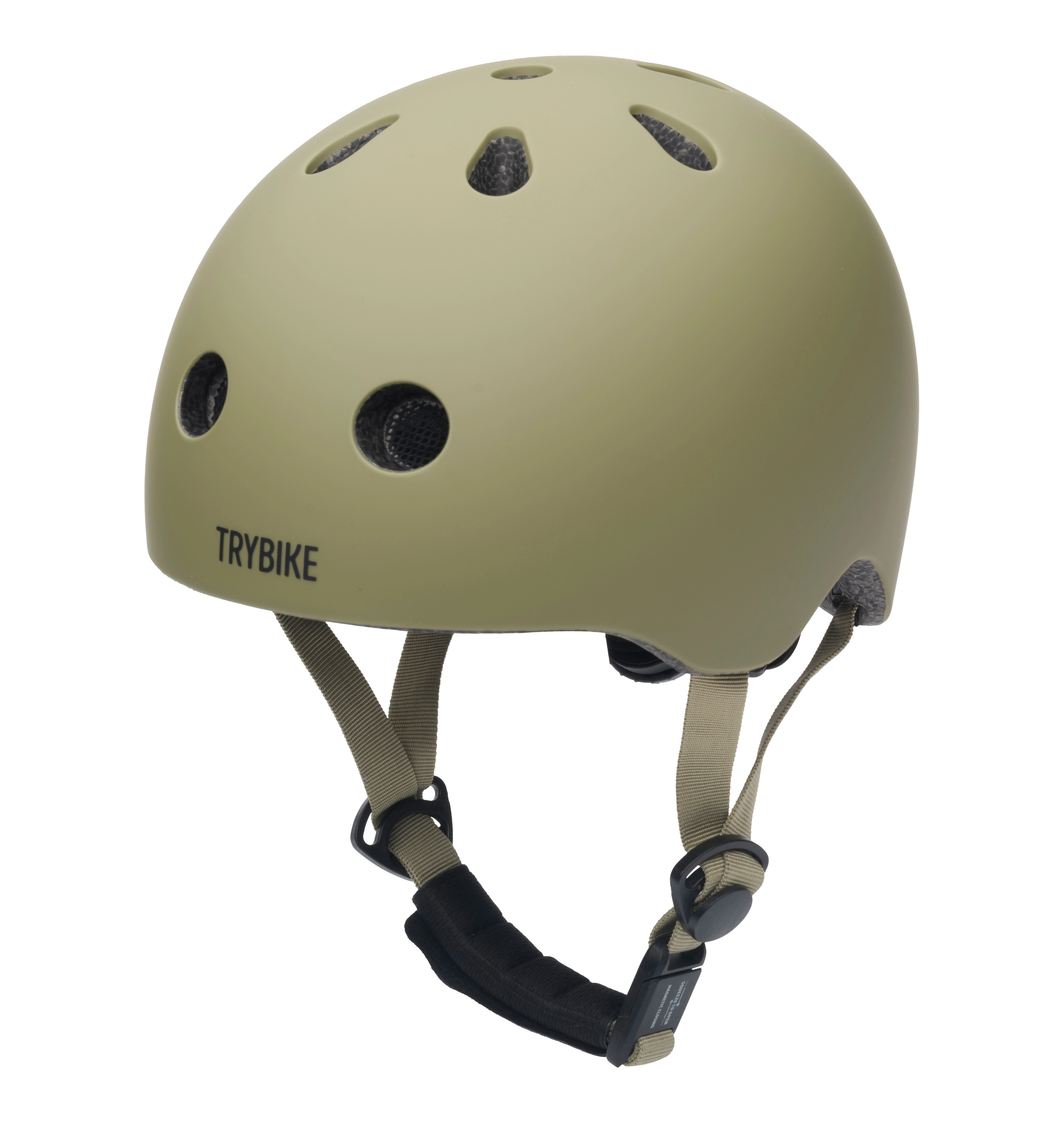 Dětská helma na kolo, koloběžku, brusle a skateboard Trybike zelená XS