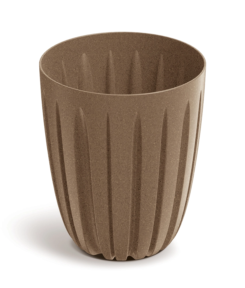 Levně Prosperplast Květináč Warios Eco Wood přírodní, 16,3 cm