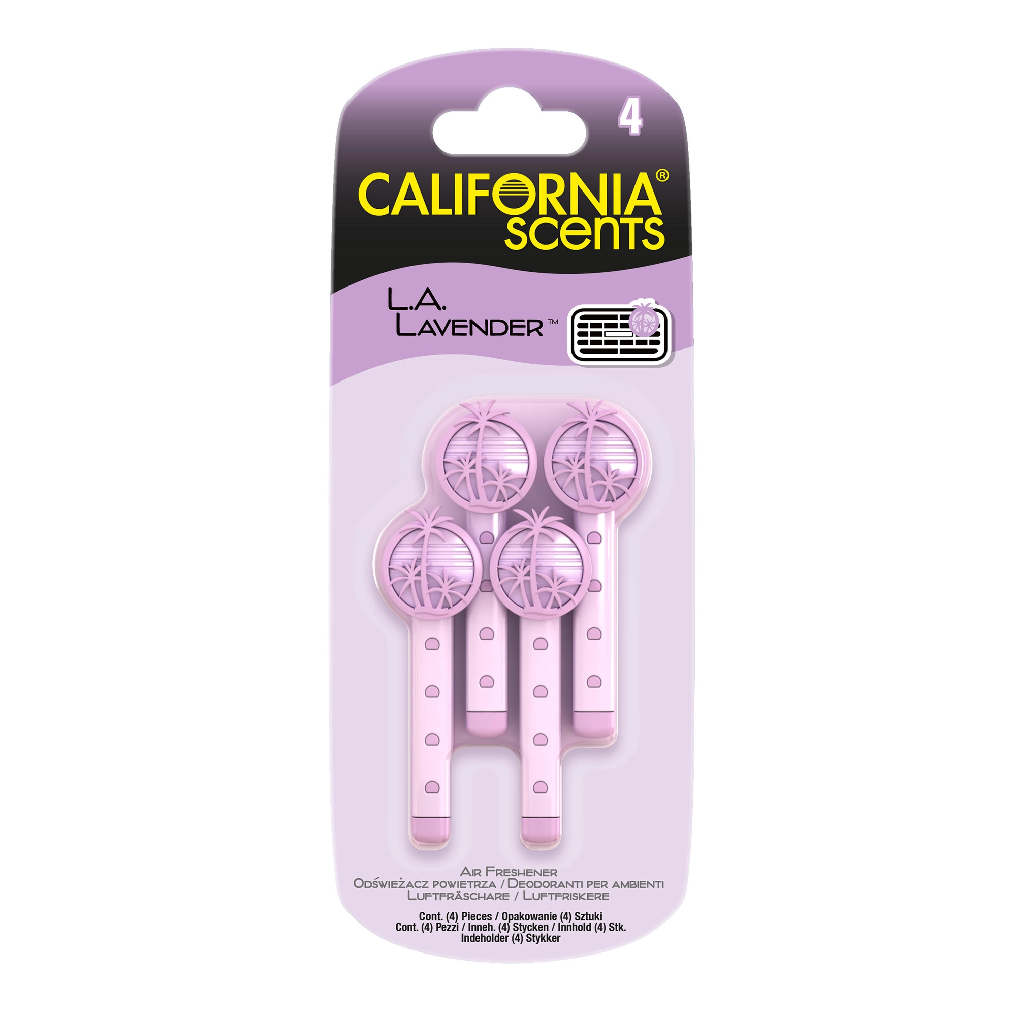 Levně California Scents VENT STICKS SINGLE SCENT LA Lavender