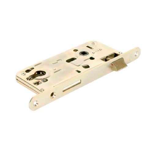 Levně Bezpečnostní zadlabací vložkový zámek K102, 90/80, pravolevý, bílý zinek