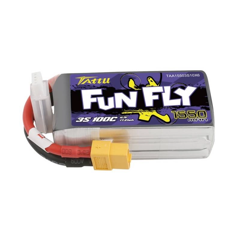 Levně Akumulátor Tattu Funfly 1550mAh 11,1V 100C 3S1P