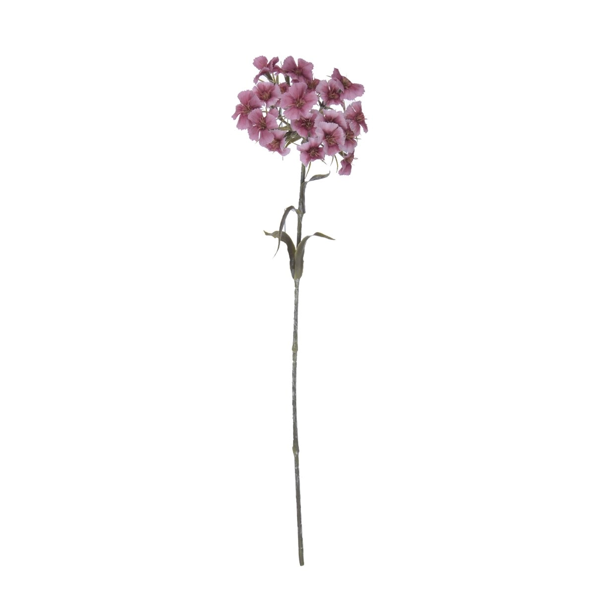 Levně Umělý hvozdík růžový 55 cm