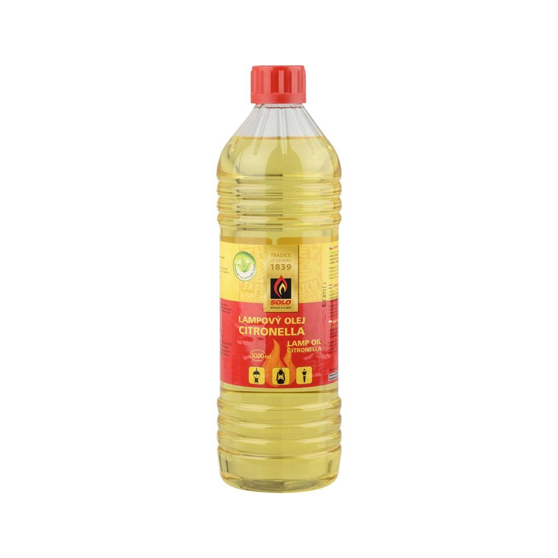Levně Solo Lampový olej přírodní 1 L citronela