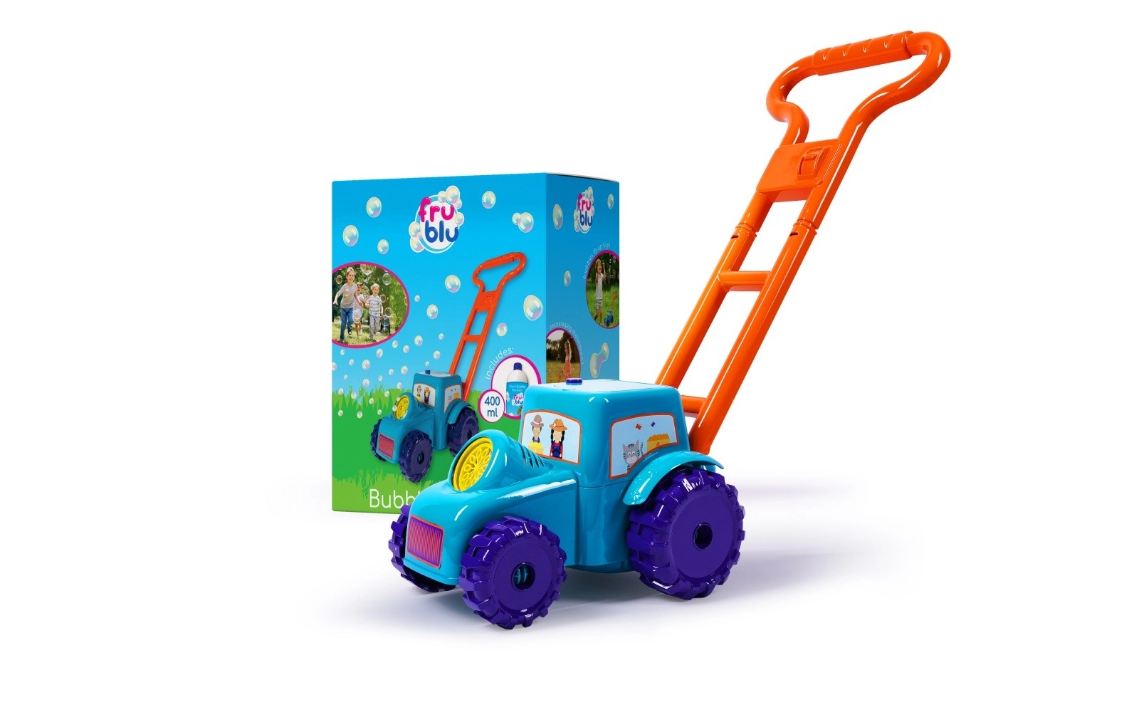 Levně Traktor na bubliny Fru Blu se sadou a roztokem 0,4l