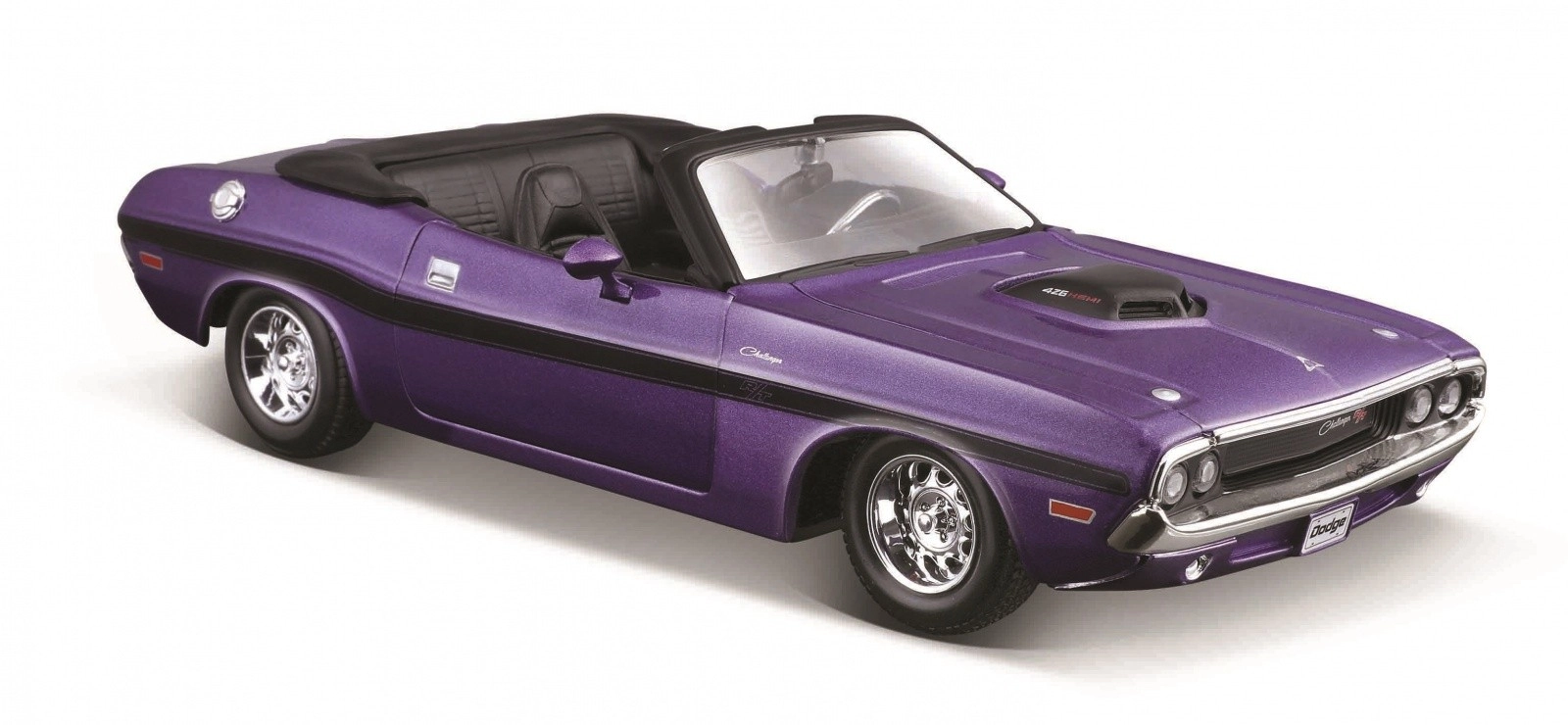Levně Model auta 1970 DODGE CHALLENGER R/T kabriolet 1:24