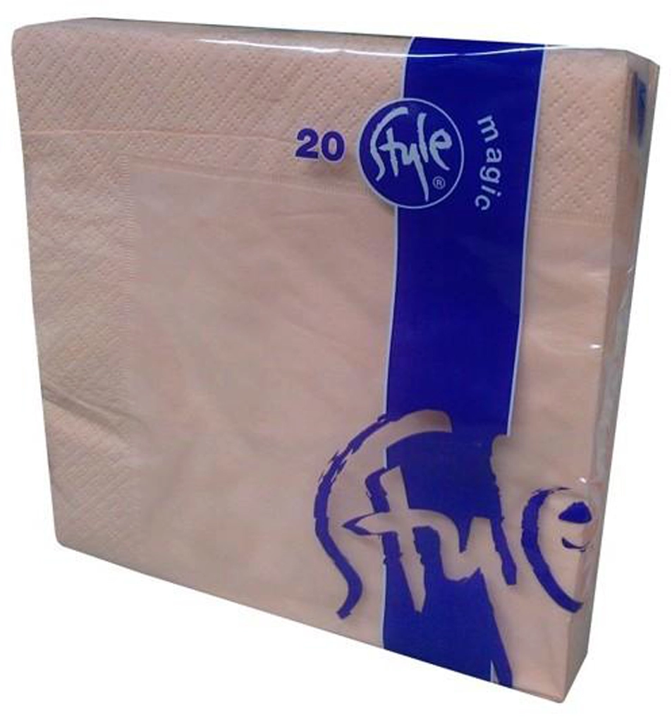 Levně Style magic ubrousky 2V St.Magic-losos 33x33cm 20ks