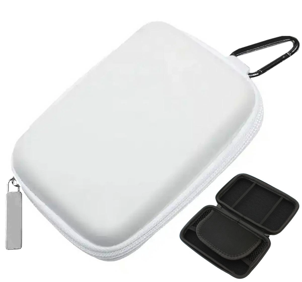 Levně Tvrdé pouzdro na 2,5" externí disk, stříbrné
