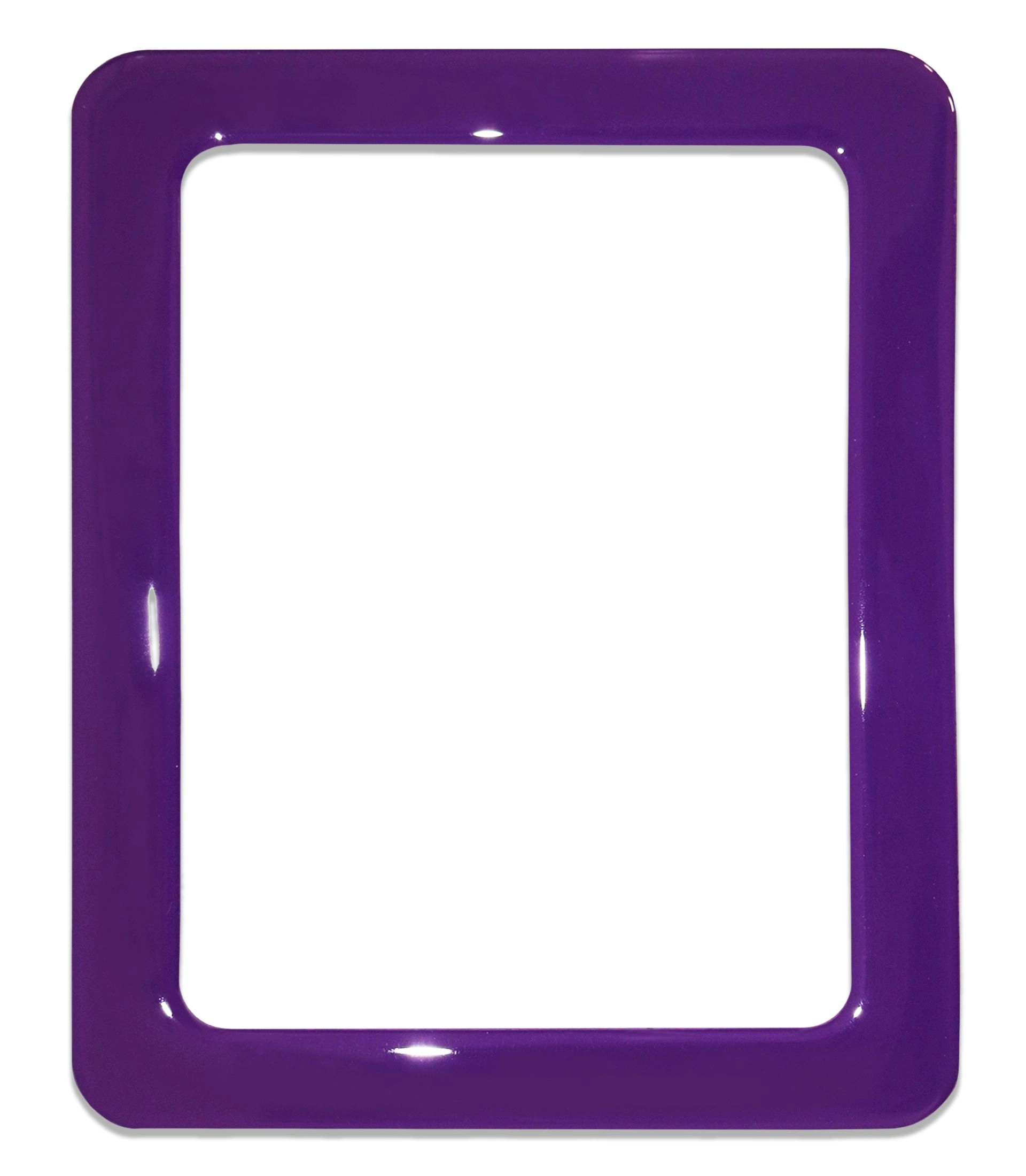 Levně Magnetický samolepicí rámeček 19,0 × 23,8 cm – fialový