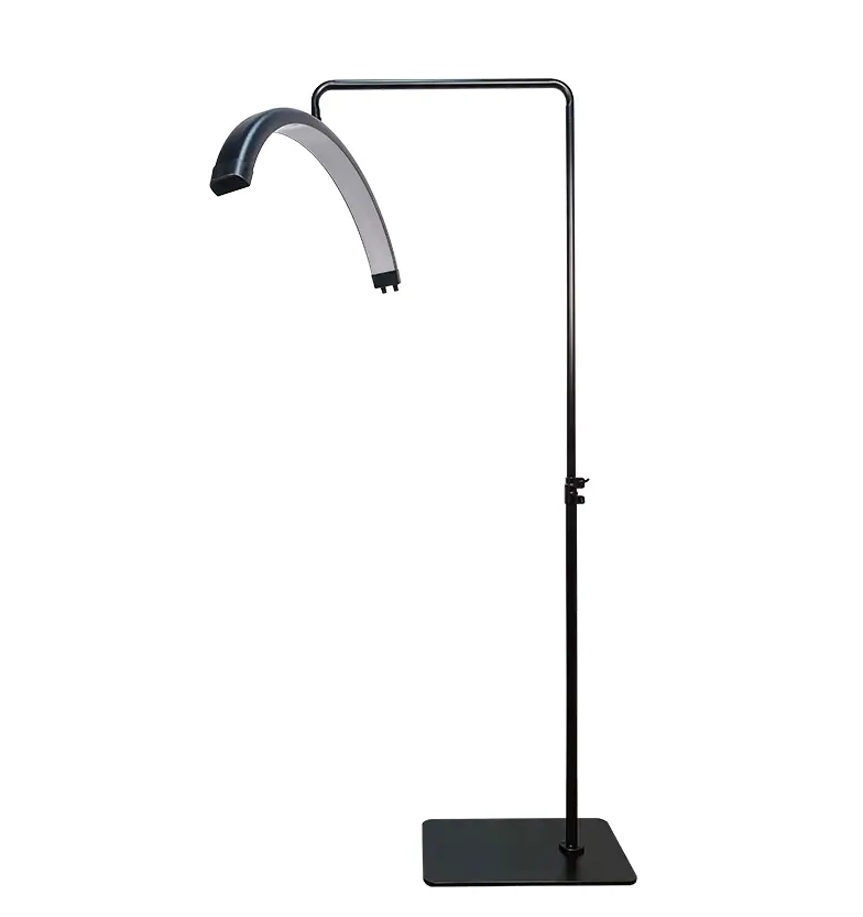 Levně Kosmetická LED lampa pro prodlužování řas Moon Lash – černá