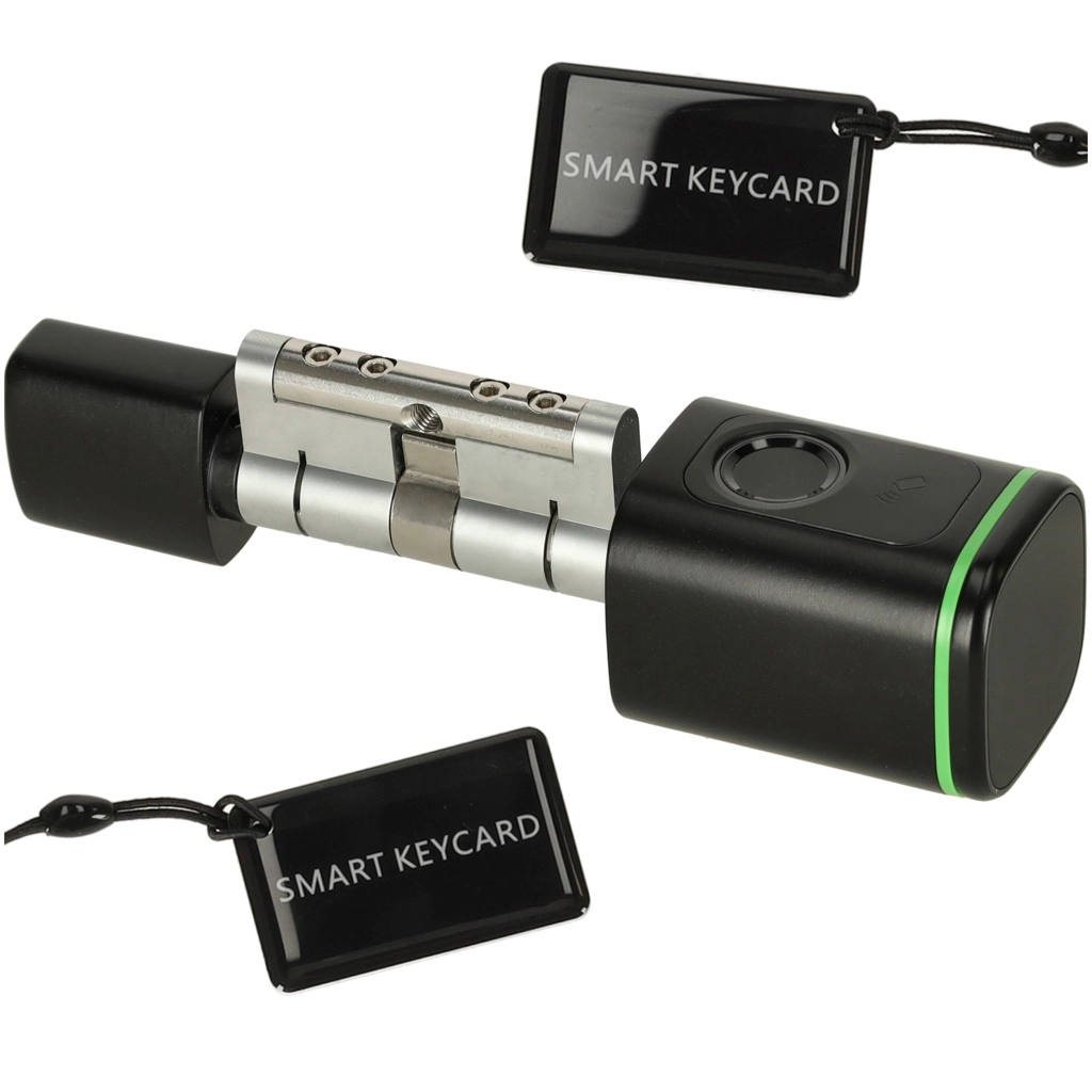 Levně Chytrá vložka do dveří s otiskem prstu a bluetooth